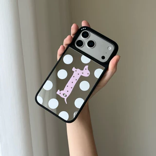 เคสโทรศัพท์ feelsogood.co with mirror & magnetic | MIRR ME Collection เคสขอบดำด้าน หนาจับถนัดมือ กระจกสกรีนลาย