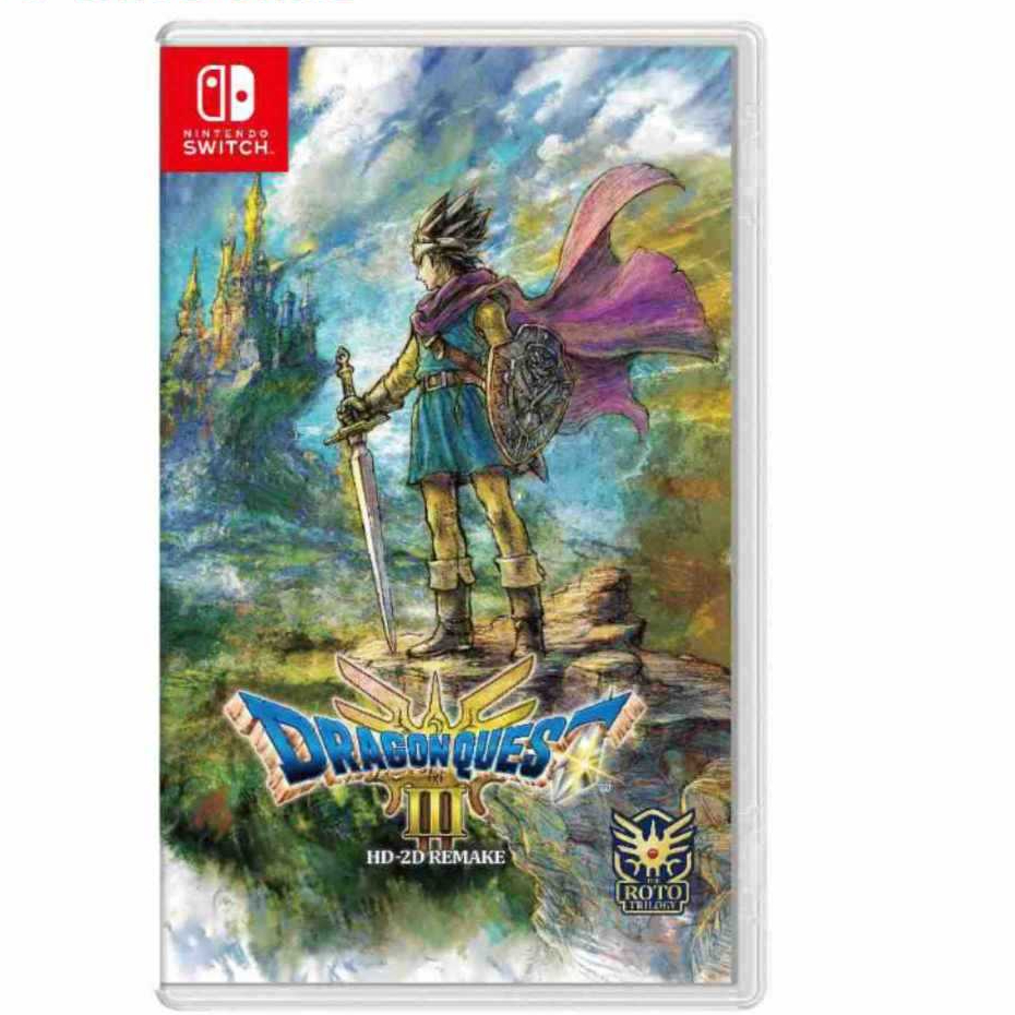 nintendo switch dragon quest 3 hd 2d remake ( english asia )