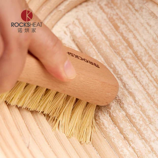 แปรงทำความสะอาด ตะกร้าพักโดว์ banneton / Rocksheat Banneton cleansing brush