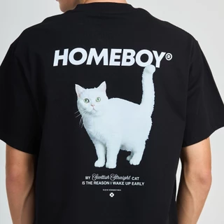 HOMEBOY เสื้อOVERSIZE HB.CHAI.LAI คอตตอน100% ใส่ได้ทุกวัน