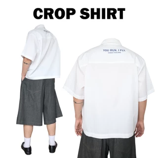 JAMANBKK / CROP SHIRT / เสื้อเชิ้ตครอป ทรงสั้น