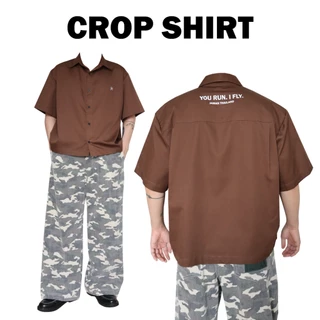 JAMANBKK / CROP SHIRT / เสื้อเชิ้ตครอป ทรงสั้น