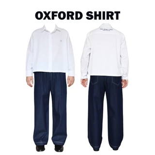 JAMANBKK / OXFORD SHIRT / เสื้อเชิ้ตแขนยาวทรงครอปสั้น