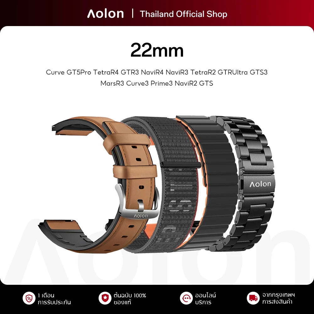 [Not For Sale] Aolon 22mm stainless metal strap [ไม่ขาย] สายโลหะสแตนเลส