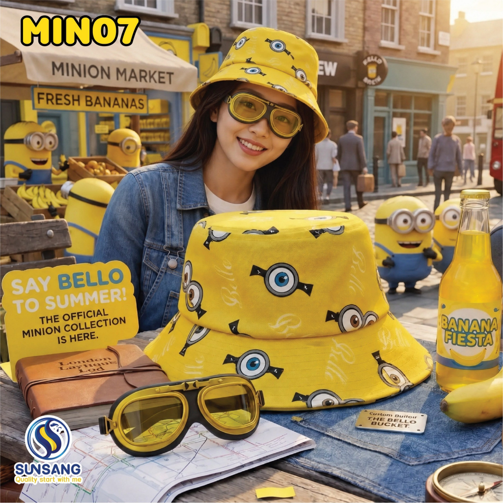 MINIONS 7 - หมวกมินเนี่ยนลิขสิทธิ์แท้ 100%