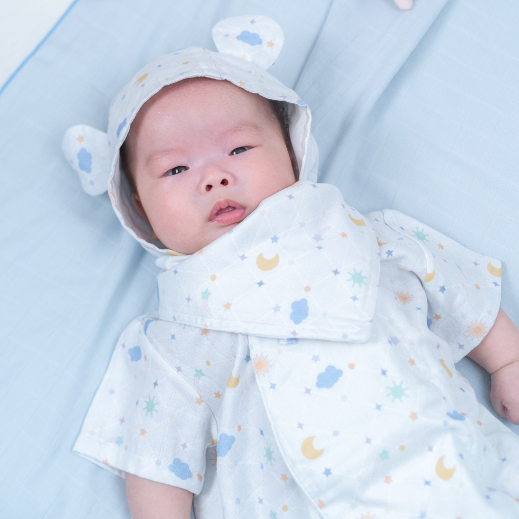 Baby & Co. مريلة منديل بامبو متعددة الاستخدامات — صورة 6