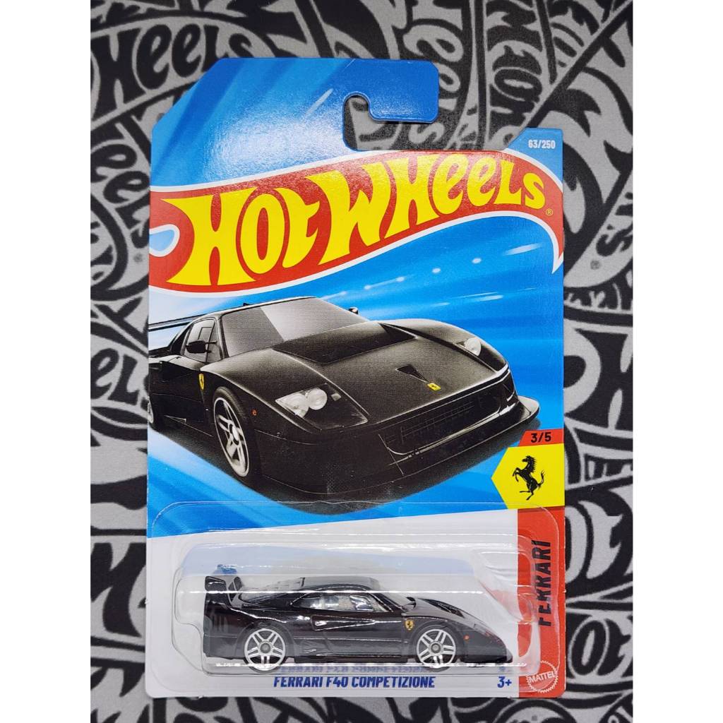 Hotwheels รถเหล็ก 1/64 Ferrari F40 Competizione