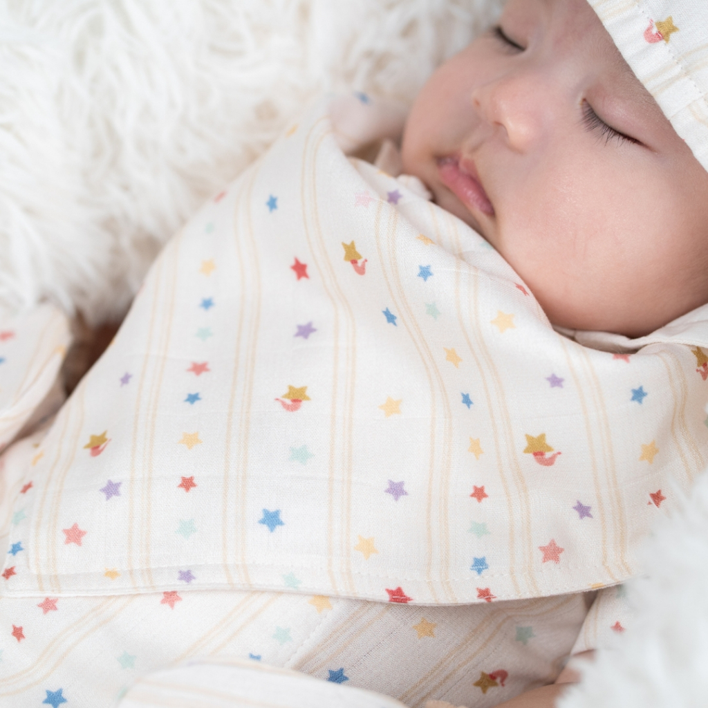 Baby & Co. مريلة منديل بامبو متعددة الاستخدامات — صورة 5