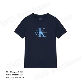 Calvin Klein Jeans เสื้อยืดคอกลมผู้หญิง รุ่น Monogram T-Shirt Code: 47B865G CEF