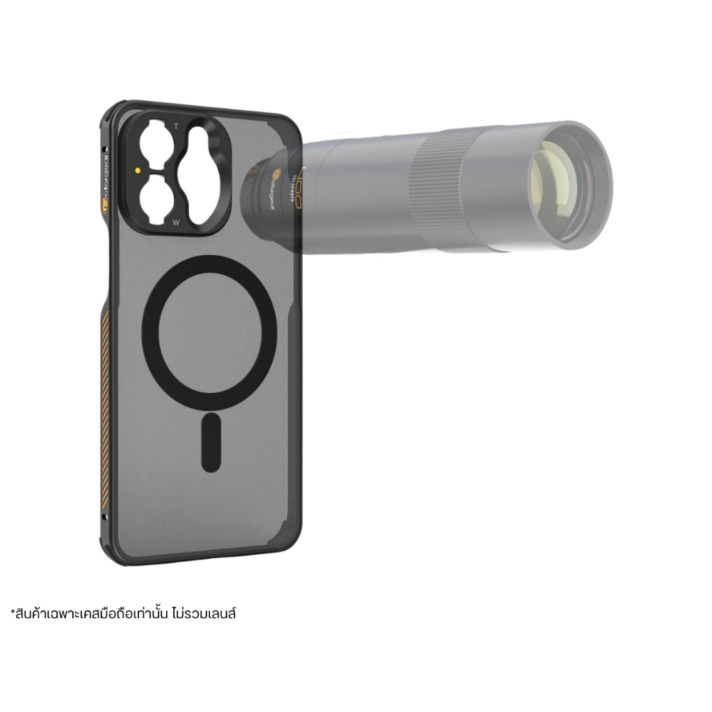 Fotorgear Phone Case เคส 13 Pro Max แบบ MagS afe พร้อมระบบ T-Mount ติดตั้งเลนส์เสริม ฟิลเตอร์