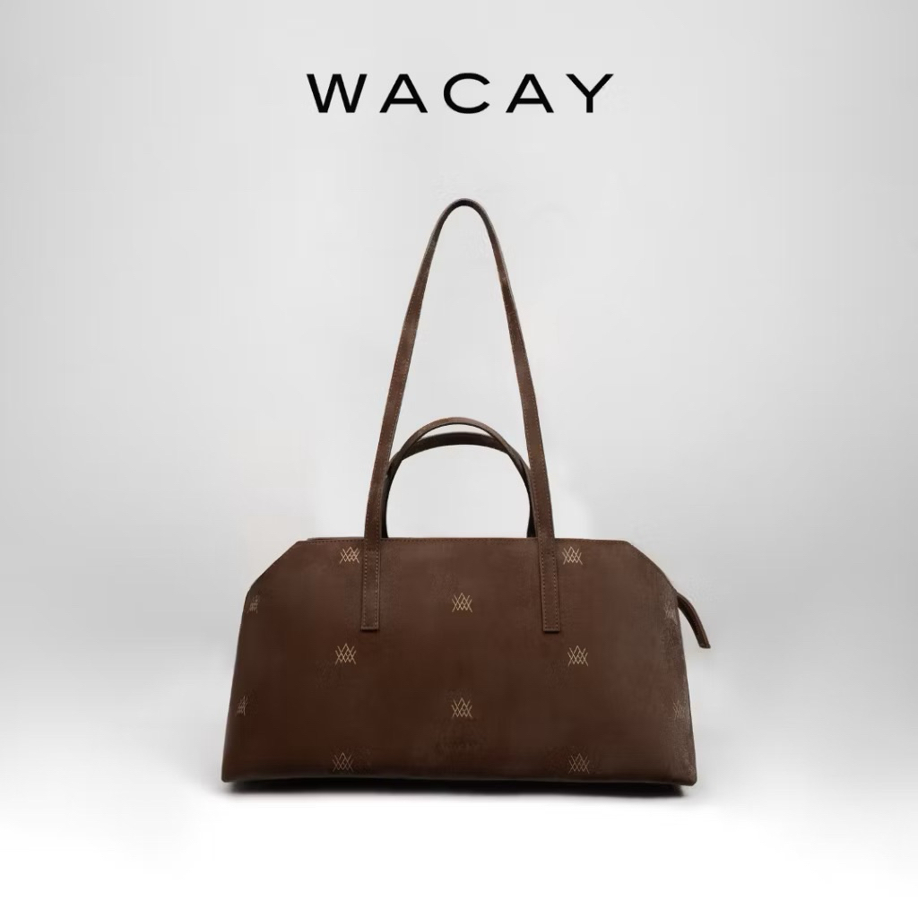 ส่งต่อกระเป๋า WACAY Carry Monogram Bag สี Mocha