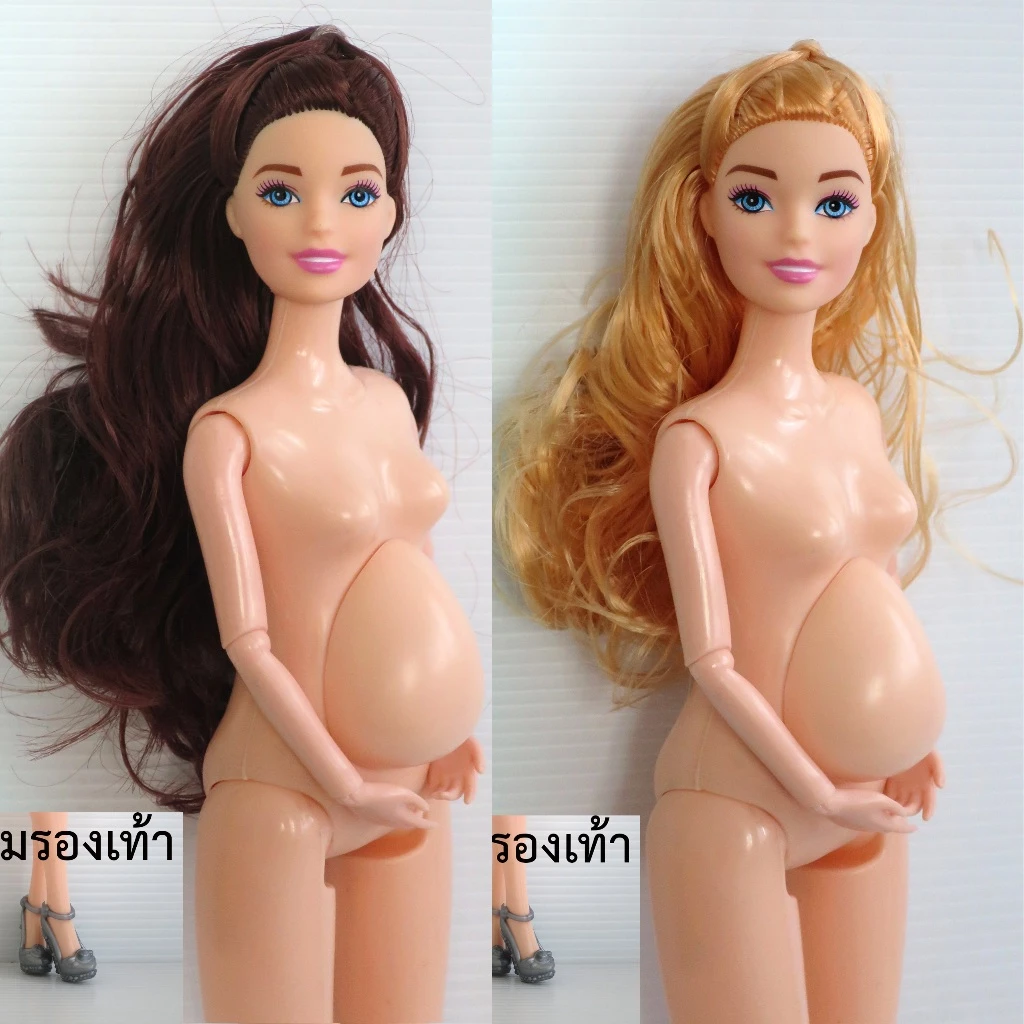 ตุ๊กตาแม่ตั้งท้อง มีครรภ์ Pregnancy 30cm แยกขายตัวเปลือย และชุดเสื้อผ้าคนท้อง