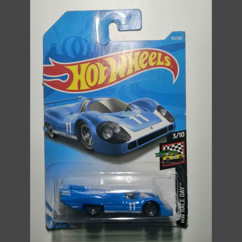 Hotwheels Porsche 917 LH สีฟ้า หมายเลข 11