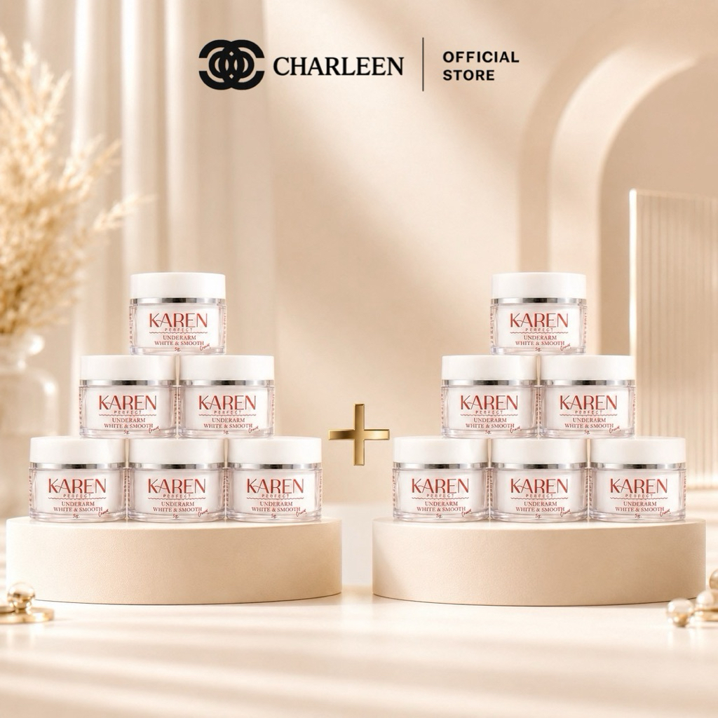 [ของแท้บริษัท|โปร 10 กระปุก]รักแร้คาเรน Karen perfect Under Cream White&Smooth 5g.