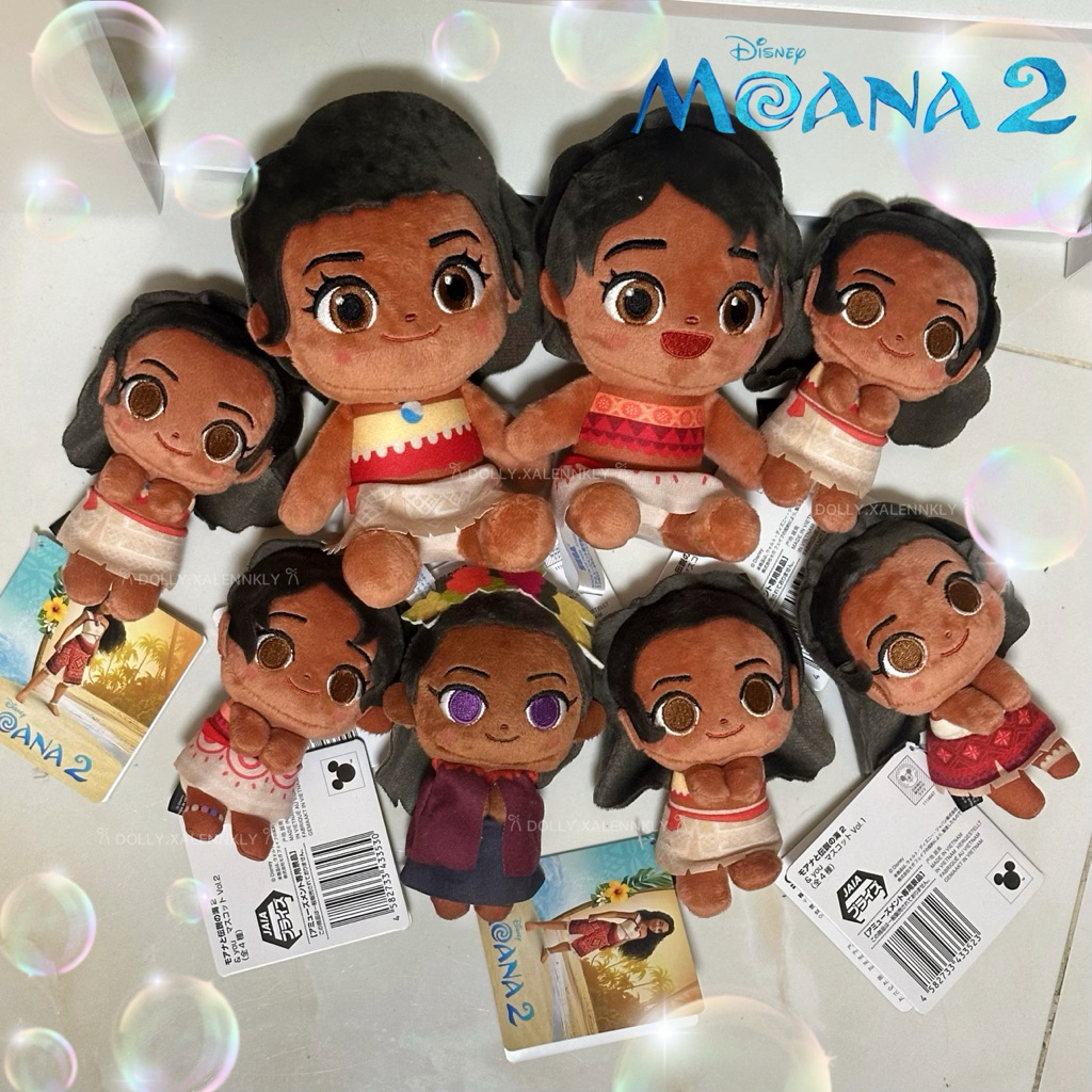 โมอาน่า พวงกุญแจโมอาน่า เรื่อง Moana Disney ลิขสิทธิ์แท้จากญี่ปุ่น!