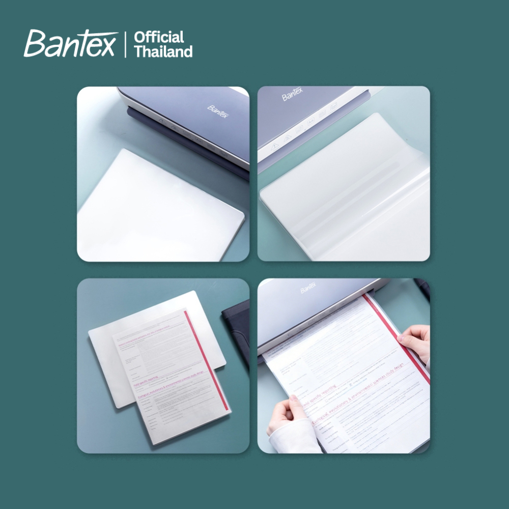 Bantex أوراق تغليف حراري A3 / A4 ‏(100 ورقة) — صورة 5