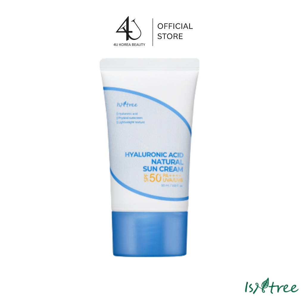 ISNTREE HYALURONIC ACID NATURAL SUN CREAM 50ml ครีมกันแดด
