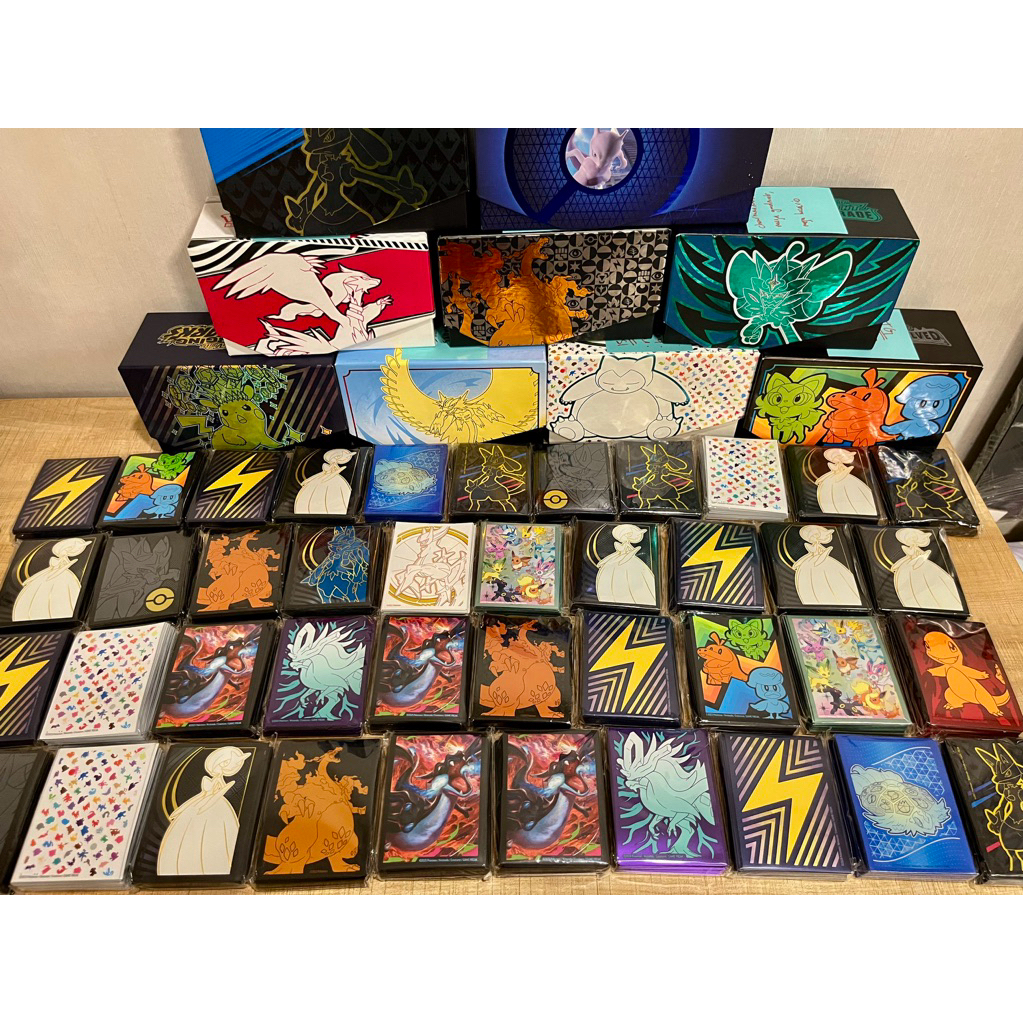 [Pokemon] ซองคลุม ซองใส่การ์ด Card Sleeve โปเกมอน ETB UPC SPC [อ่านรายละเอียดก่อนกดสั่ง]