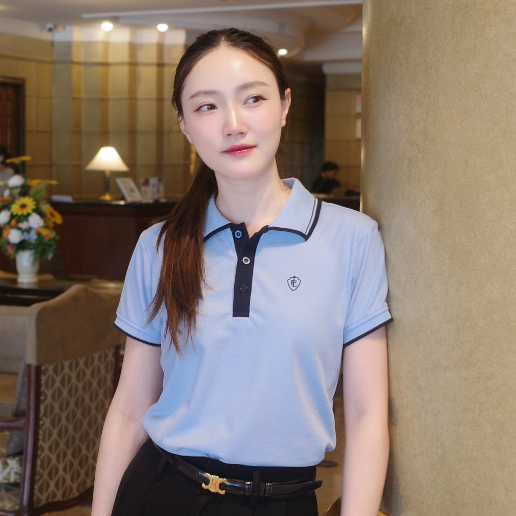 มาใหม่! POLOLAND เสื้อโปโลผู้หญิง เสื้อโปโลทรงเข้ารูป