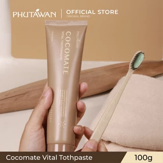 Phutawan ภูตะวัน ยาสีฟัน ภูตะวัน โคโค่เมท ไวทัล 100g cocomate vital 100g สูตรใหม่ ปรับฟองและรสชาติ เนื้อเจล