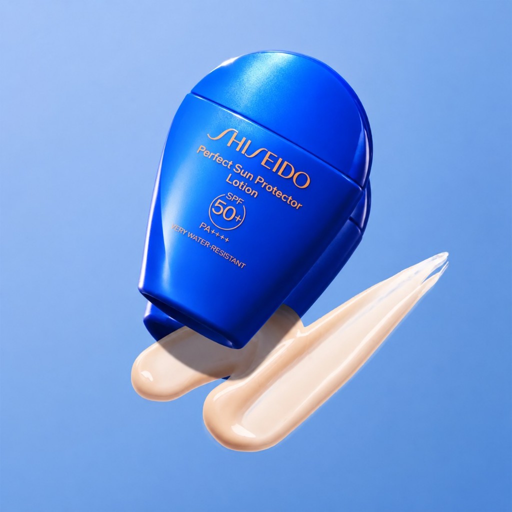[ของแท้] Shiseido Synchro Shield UV Protector กันแดดเนื้ออิมัลชั่น กันน้ำ เหงื่อ แดด ตลอดวัน SPF50+