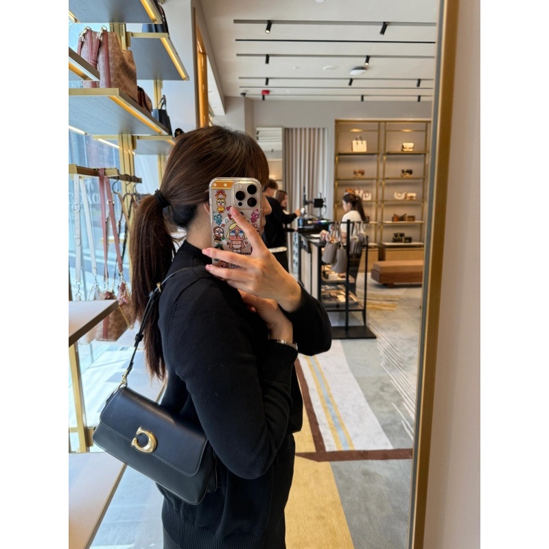 ของแท้COACH Jet 25 กระเป๋าหนัง ซิปเปิด-ปิด สะพายข้าง รูปที่ 8