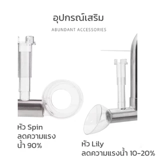 อุปกรณ์เสริม Inflow Outflow เครื่องกรองน้ำตู้ปลา Aquapro สแตนเลส Pro Series + NVR