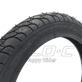 ยางนอกจักรยานขนาด 12x 1/2x1.75x2 1/4 (47-203) ลายเรียบ ยี่ห้อ Deestone ทนทาน ถึงเร็วส่งจากในไทย