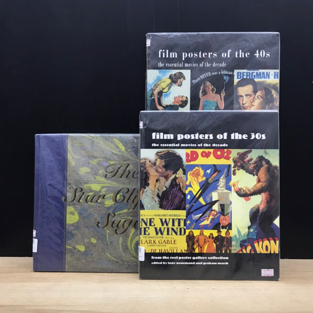 W6637 film posters of the 30s W6636 film poster of the 40s W6641 the star glipper saga