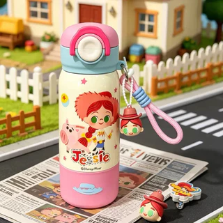 🤠พร้อมส่ง🤠กระติกน้ำเก็บอุณหภูมิ 𝐓𝐨𝐲 𝐒𝐭𝐨𝐫𝐲 ‼️แถมพวงกุญแจน่ารักๆ ขนาด 420 ml