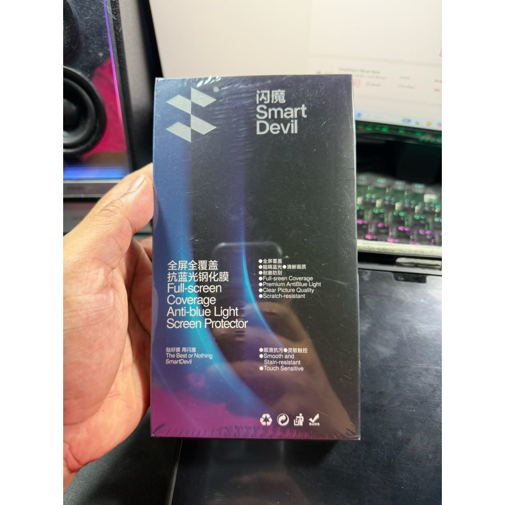 smart devil had กระจกนิรภัย/ ป้องกันหน้าจอสำหรับ vivo iqoo 12
