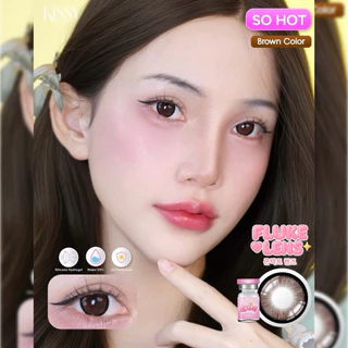 คอนแทคเลนส์ Silicone Hydrogel 🔥So Hot (Kissylens) 🩷ขนาดบิ๊กอาย🩷Brown / Gray sohot