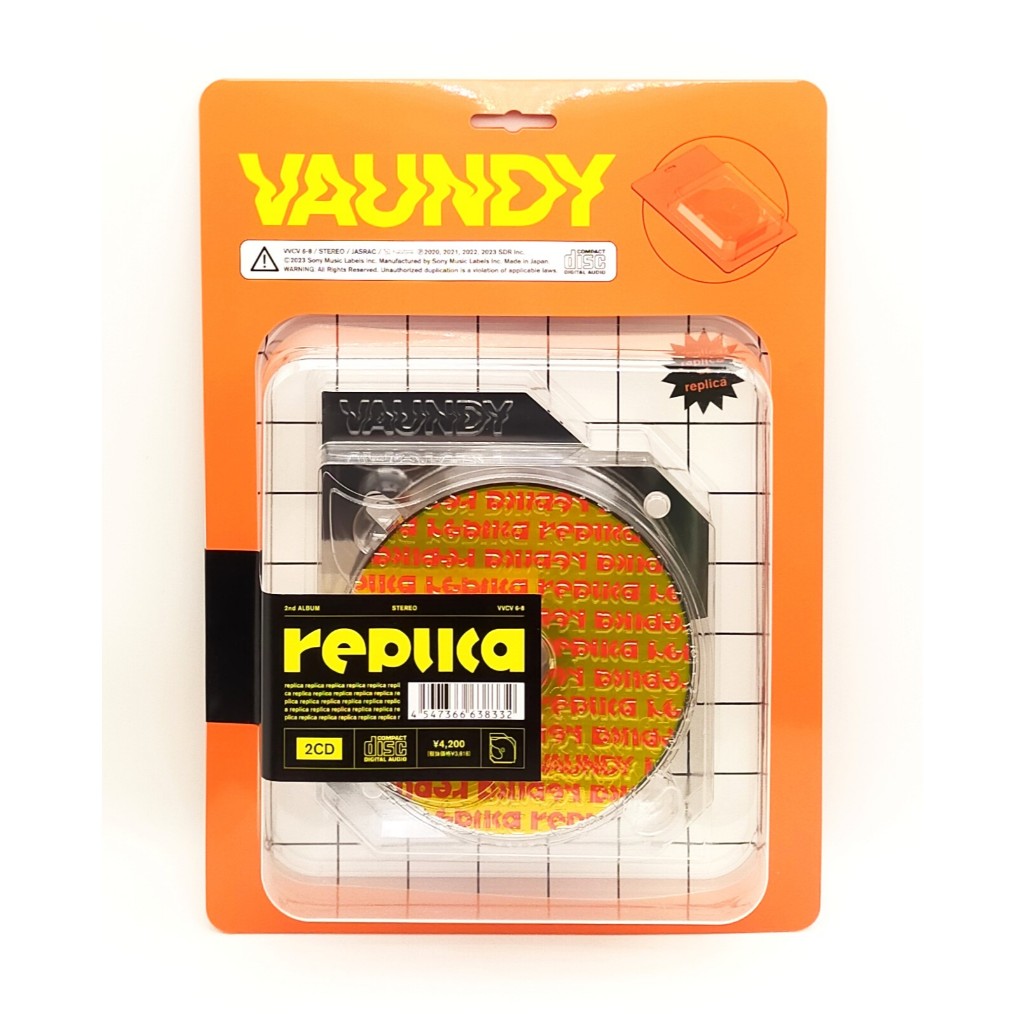 Vaundy replica Limited Edition 2CD + Special Blister Pack Package