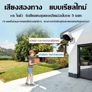 【รับประกัน 5 ปี】กล้องจิ๋ว 4K HD วิดีโอคอล มองเห็นกลางคืน ดูผ่านมือถือได กลางแจ้ง ครอบครัว กล้องมินิ กล้องวงจรปิดเล็ก