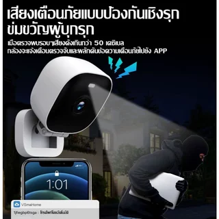 【รับประกัน 5 ปี】กล้องจิ๋ว 4K HD วิดีโอคอล มองเห็นกลางคืน ดูผ่านมือถือได กลางแจ้ง ครอบครัว กล้องมินิ กล้องวงจรปิดเล็ก