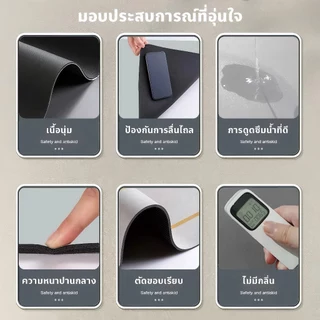 [1 แถม 1 / ชุด 2 ชิ้น] พรมห้องครัว พรมปูพื้นกันลื่น ดูดซับน้ำไว ดักฝุ่น หนานุ่ม พรมเช็ดเท้าแต่งครัว 40x120 ซม