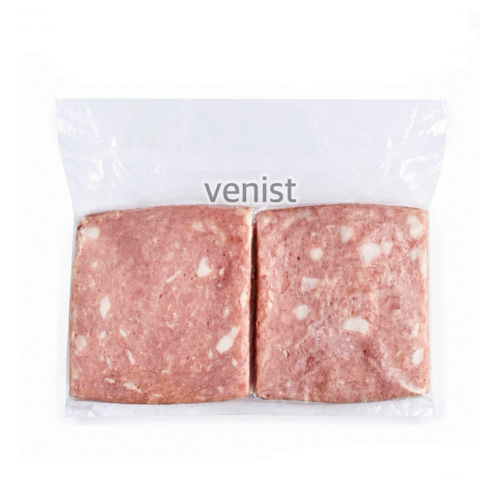 แฮมหมูเหลี่ยมสไลด์ 1kg แฮมแผ่น อาหารแปรรูป อาหารแช่แข็ง วัตถุดิบปิ้งย่าง ชาบู หมูกระทะ สุกี้ หม้อไฟ หม่าล่า แฮมสไลซ์