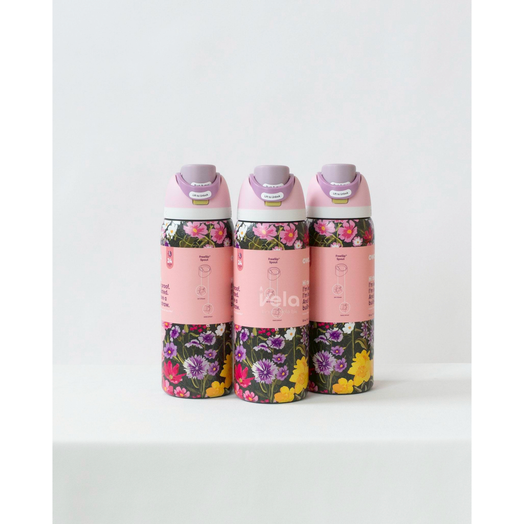 💧Owala💧 UO Exclusive Freesip 32oz (Painted Meadow)