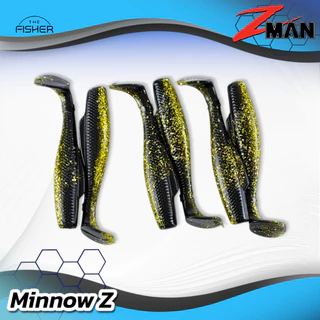 A12 เหยื่อปลายาง Z-Man รุ่น MINNOW ขนาด 3 นิ้ว (1ซอง 6ตัว)