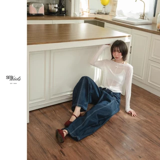 SERKIDS กางเกงยีนส์บาเรล - สี Classic Indigo