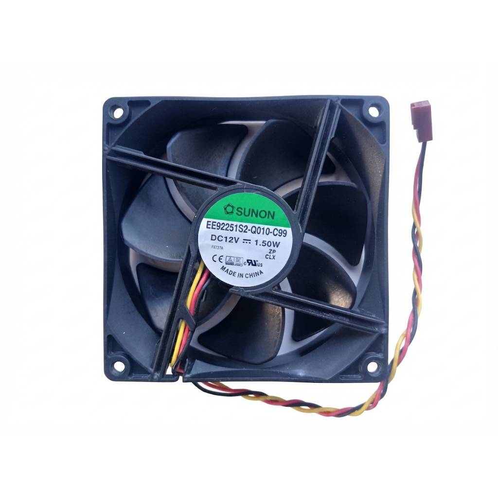 พัดลม 92mm ยี่ห้อ SUNON รุ่น EE92251S2-Q010-C99 DC12V 1.5W หัว 3 pin