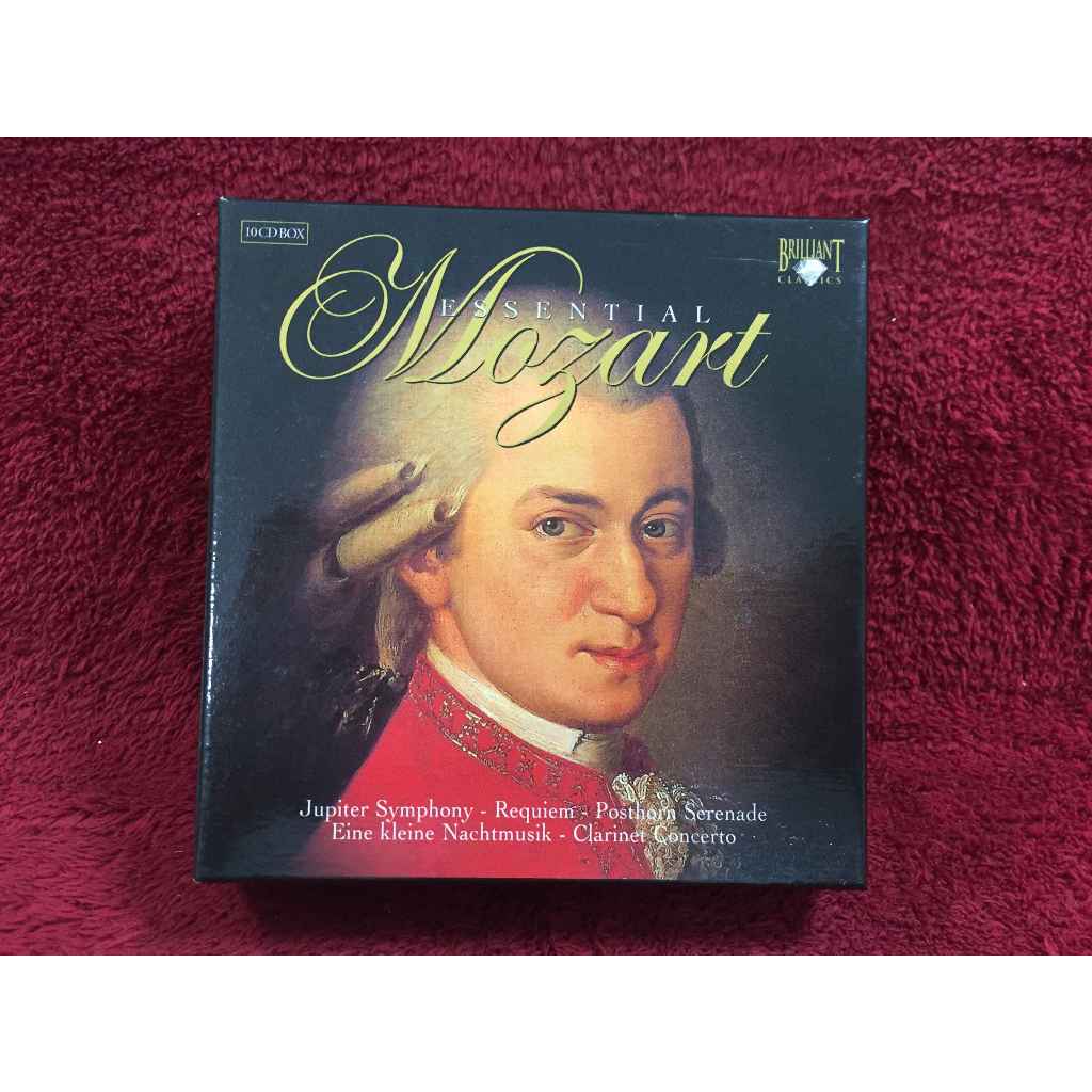 10CD Mozart – Essential Mozart สภาพตามรูปปก EA110-120