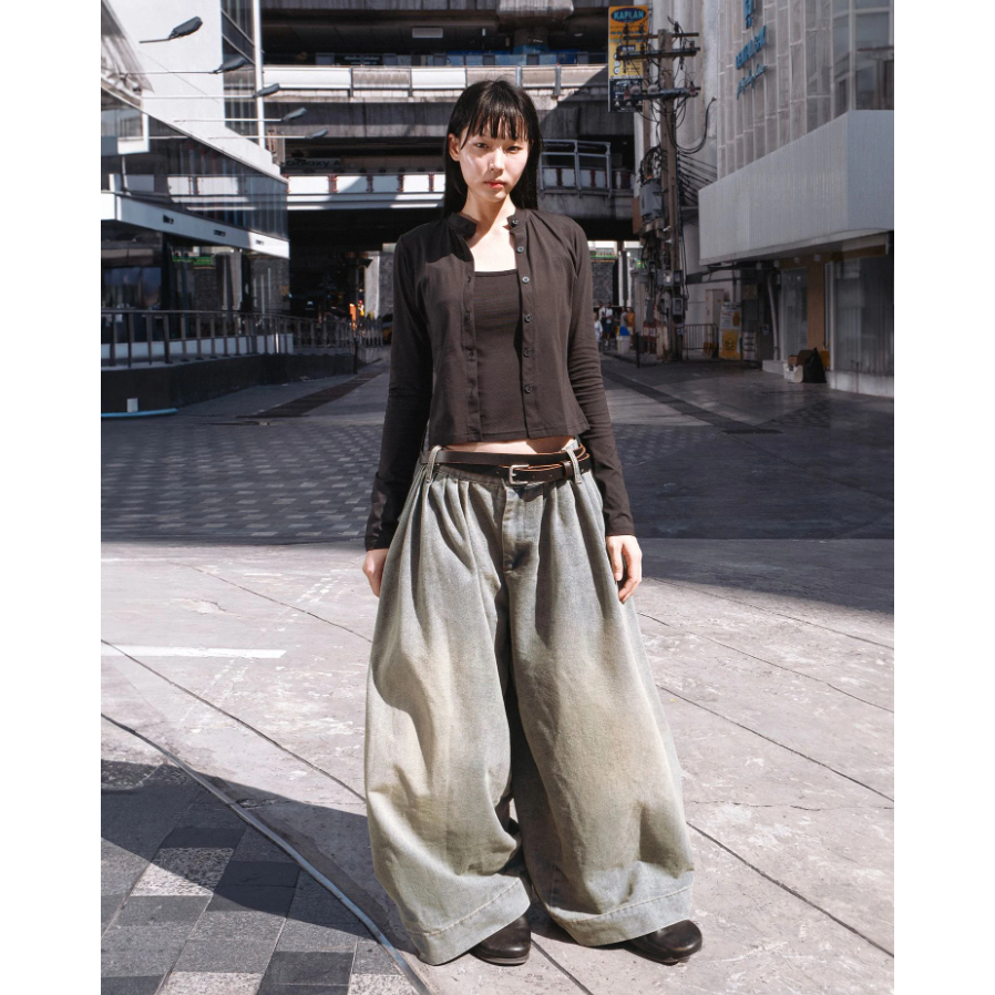 (พร้อมส่ง) 9WIDE PANTS - 67 Percent