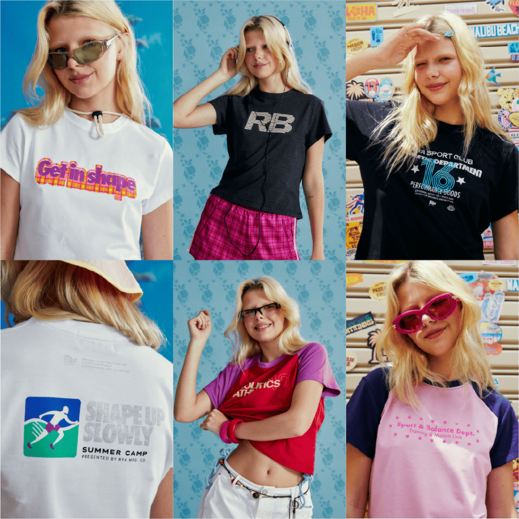 RYA Flow T-Shirt (Drop2)  เสื้อยืด ผ้ากีฬา ทรงพอดีตัว ผ้านิ่ม ระบายอากาศ ยืดหยุ่นได้ดี