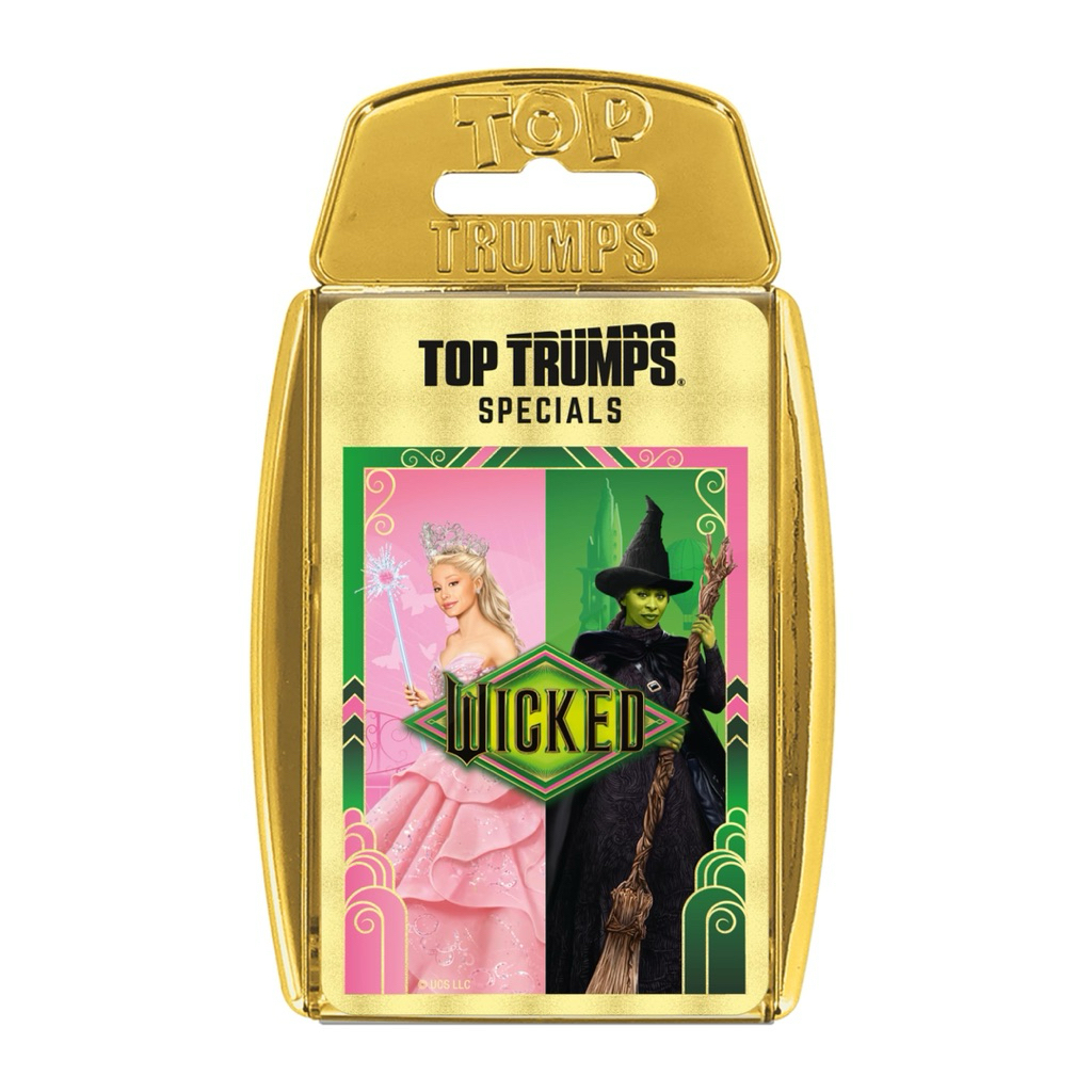 (ของแท้100%) Top Trumps Card Game Wicked - Family Learning Games
