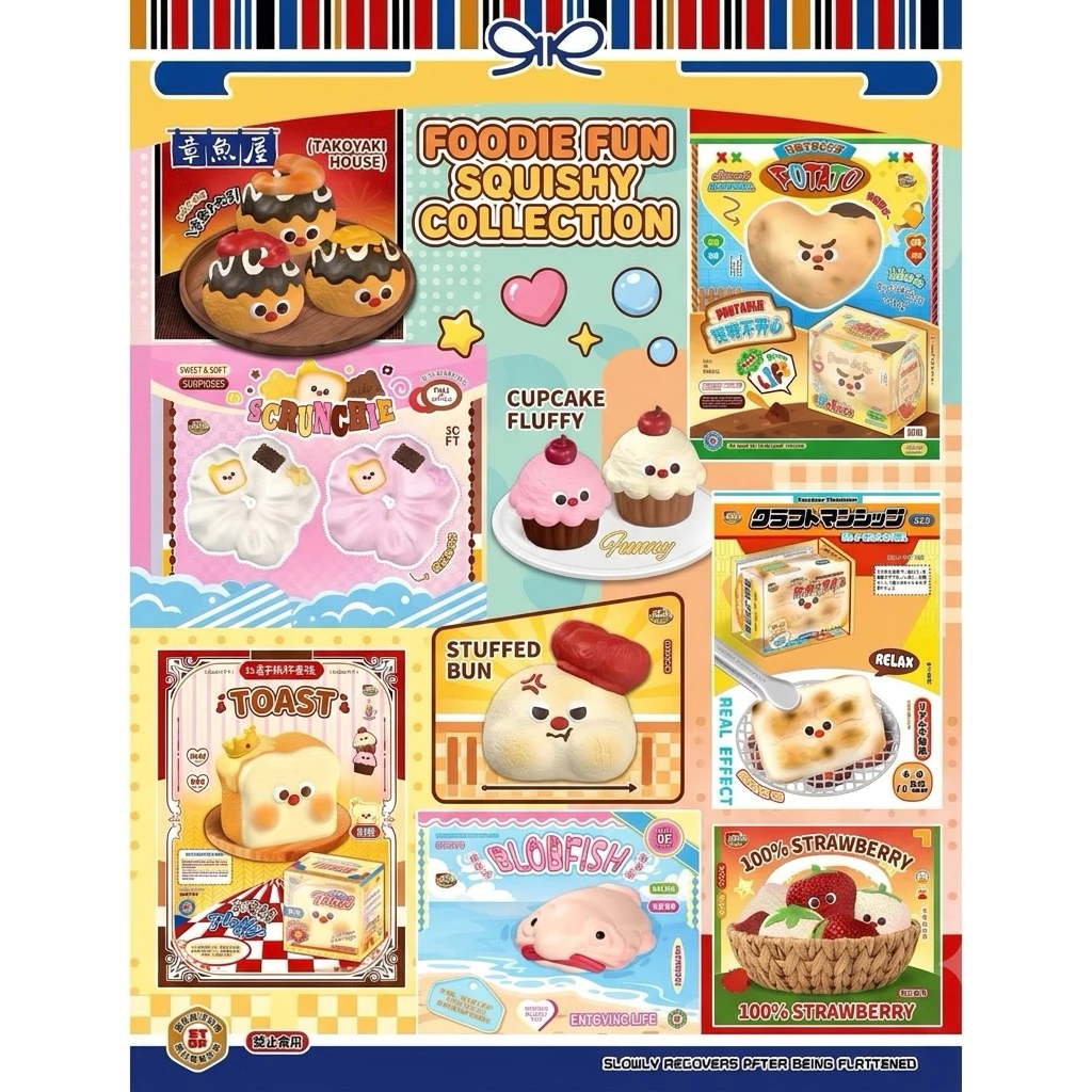 [สินค้าพร้อมส่งในไทย] MIDO Squishy ของแท้ ใหม่ มือ 1 สกุชชี่ Mido