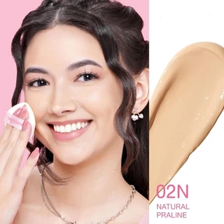Glad2Glow แกลดทูโกลว คุชชั่น Perfect Cover Cushion ขนาด 11กรัม ปกปิดสูง คุมมันยาวนาน เนื้อบางเบา