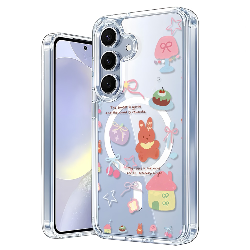 เคสแม่เหล็ก เคส For Samsung A57 A54 A56 5G A17 5G A07 4G A16 A06 A37 A55 A26 A36 A15 A35 S26 S25 Ultra S24 FE เคสทรศัพท