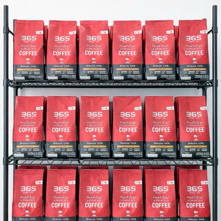 กาแฟ365 กาแฟผงสำเร็จรูป 250 กรัม (Robusta 100% คั่วเข้ม) 365 Street Café Supreme Rich Instant Coffee (Dark Roasted)
