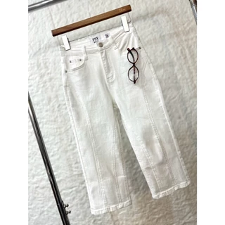 กางเกงยีนส์ capri pants ผ้ายืด - 62056 TAG FSY 🇰🇷